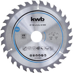 KWB 586957 Disc de tăiere Lemn 190mm 1buc