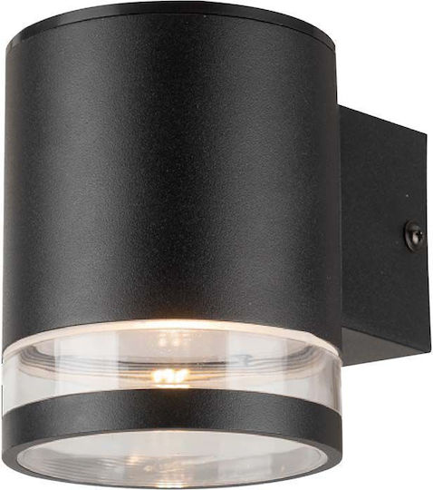 V-TAC Wall Mounted Solar Light 0.55W 70lm with Warm White Light 3000K IP44 13cmx10cmx12cmcm