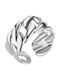 Puppis Damen Ring aus Stahl Vergoldet