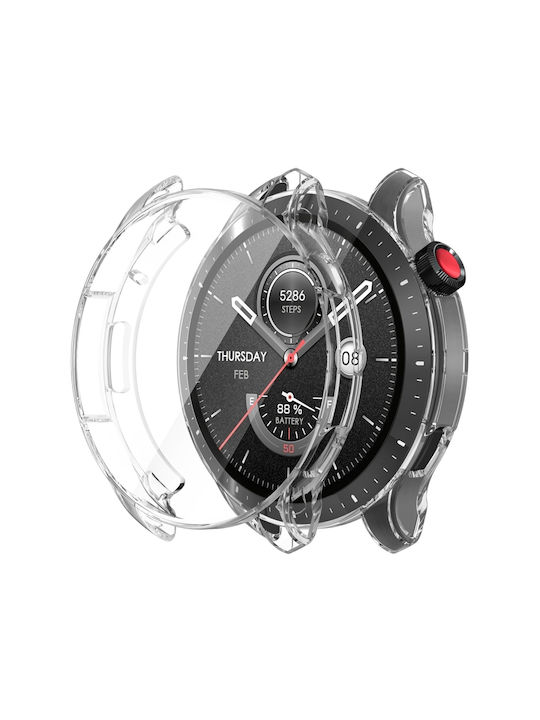Hat-Prince Carcasă de Silicon în culoarea Transparent pentru Amazfit GTR 4
