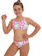 MiandMi Costum de baie pentru copii Bikini Multicolor