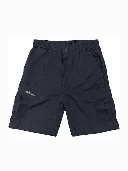Ustyle Ανδρική Βερμούδα Cargo Μπλε