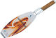 Activa Doppelt Metallischer Grillrost für Fisch 31.5cmx13cmcm