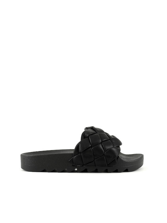 Colors Of California Women's Slides Black -BLK