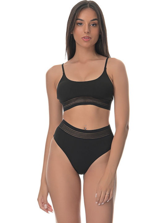 Sushi's Closet Bikini-Set Schwarz