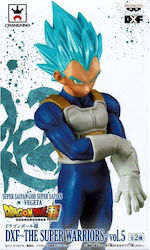 Bandai Spirits Dragon Ball Super DXF The Super Warriors Vol. 5: Super Saiyan god Blue Vegeta Action Figure