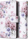 Tech-Protect Wallet Synthetic Bloosom Flower (Redmi 12C)