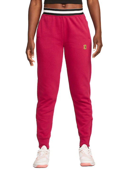 Nike Dri-Fit Damen Jogginghose mit Jogger Rot