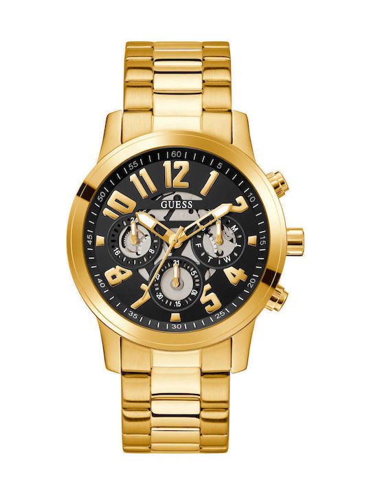 Guess Men's Watch 44mm Battery with Gold Stainl...