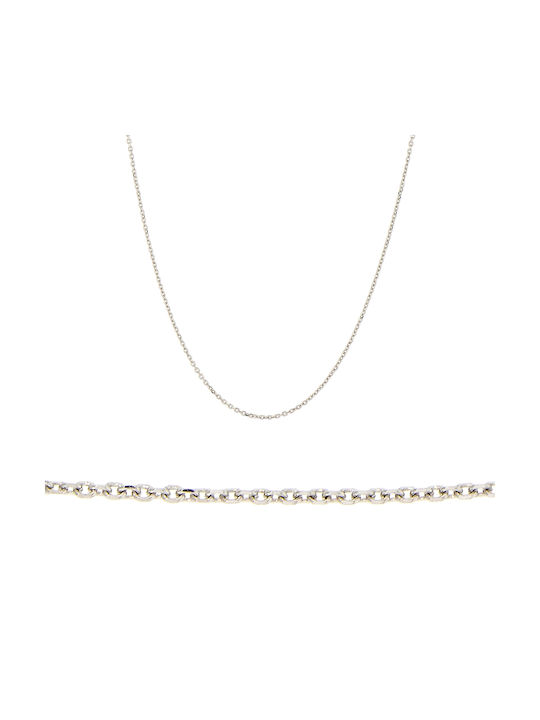 Skaras Jewels White Gold Chain Neck 14K