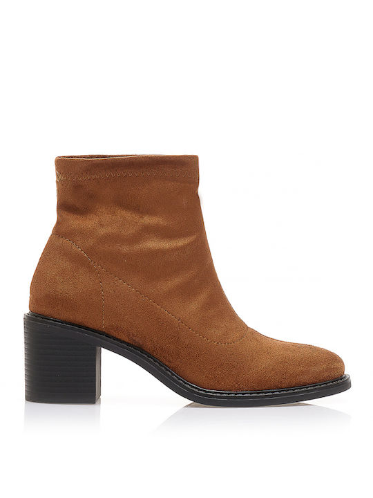 Tsoukalas Wildleder Stiefeletten Damen Braun