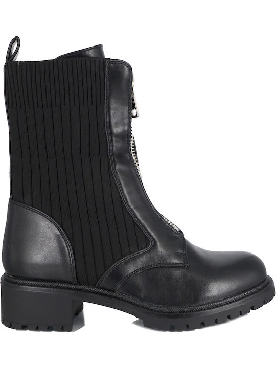 Malesa Women's Combat Boots Black