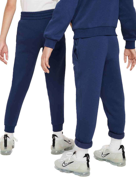 Nike Kids Sweatpants Navy Blue Sportswear Club