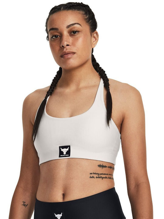 Under Armour Women's Sports Bra without Padding White