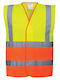 Portwest Bărbați Vestă de siguranță cu benzi reflectorizante
