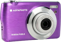 AgfaPhoto Realishot DC8200 Compact Φωτογραφική Μηχανή 18MP Οπτικού Ζουμ 8x με Οθόνη 2.7" και Ανάλυση Video Full HD (1080p) Κόκκινη