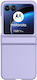 Skin Feel Back Cover Πλαστικό Μωβ (Razr 40 Ultra)