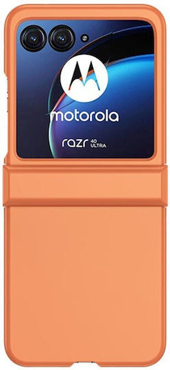 Skin Feel Back Cover Πλαστικό Πορτοκαλί (Razr 40 Ultra)