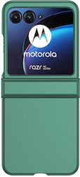 Skin Feel Coperta din spate Plastic Verde (Razr 40 Ultra)