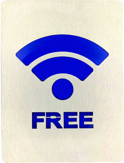 Metalor Semn Autocolant "WiFi" 1buc