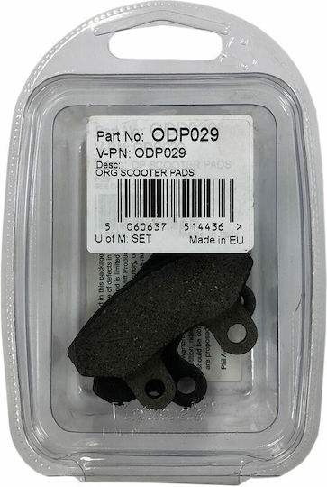DP Brakes Τακάκια Μοτοσυκλέτας για Sym Joyride 200 / Joyride 125