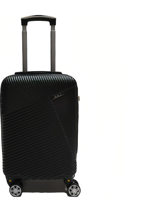 Ormi Cabin Travel Suitcase Hard Black with 4 Wheels Height 52cm ESH-DNMA