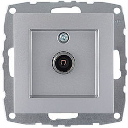 Mono Electric Контакт за телевизионна антена Въздушен в Сребрист цвят 500-002105137