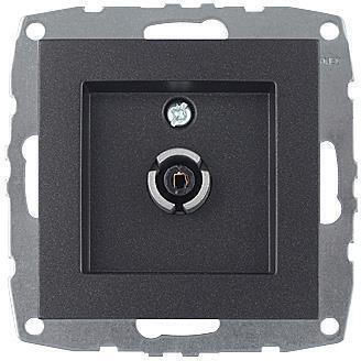 Mono Electric Πρίζα Κεραίας Τηλεόρασης Διελεύσεως σε Χρυσό χρώμα 500-002005137
