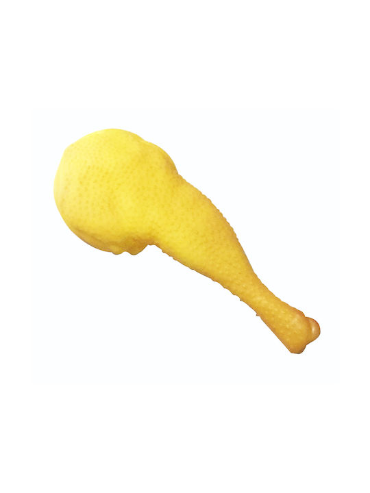Nunbell Pet Toy Dog with Flavor Chicken 9.5εκ. Yellow 1pcs