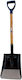 Agroforce Straight Shovel with Handle 5102995550000