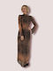 Maxi Dress for Wedding - Christening Brown
