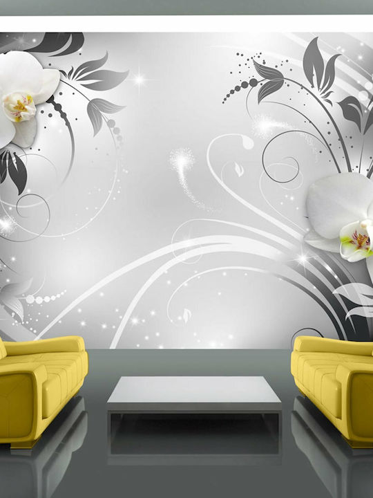 Wall Mural Fabric Silver L150xW105cm