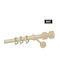 Zogometal Metalic Galerie pentru perdele CP4144 Simplu Φ25mm 240buc Bej