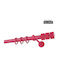 Zogometal Metallic Curtain Pole CP0473 Single Φ25mm 300cm Fuchsia