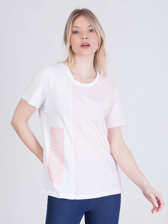 Coocu Damen T-Shirt Rosa