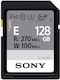 Sony E серия SDXC 128GB U3 V60 UHS-II 270MB/s