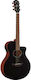 Yamaha Semi-Akustik Gitarre APX 600 M Schwarz