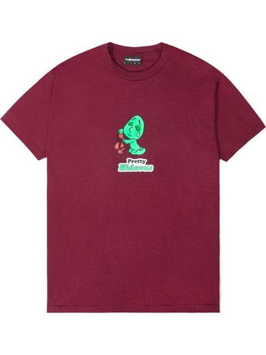 Hundreds T-shirt Μπορντό