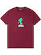 Hundreds T-shirt Μπορντό