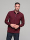 Polo T-Shirt Burgundisch