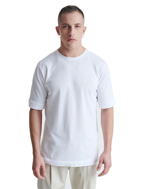 P/Coc Ανδρικό T-shirt Κοντομάνικο Λευκό