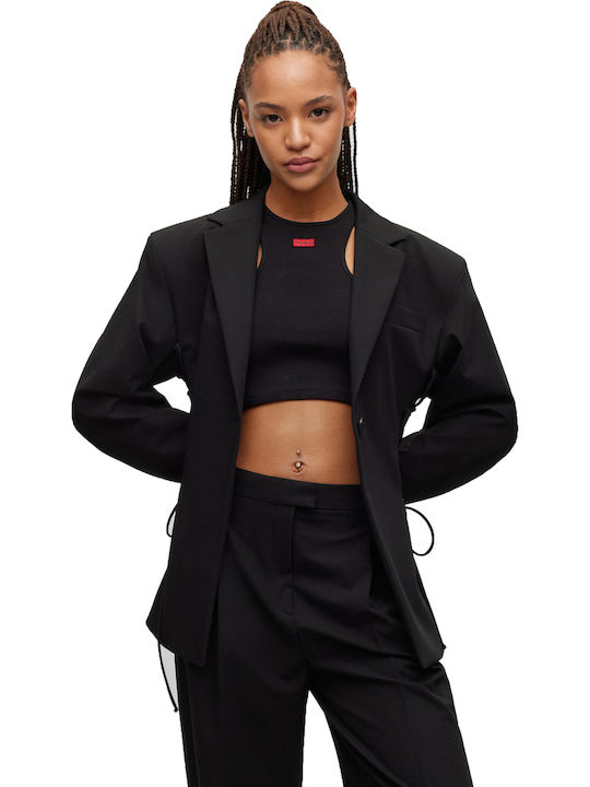 Hugo Almere Damen Blazer Schwarz