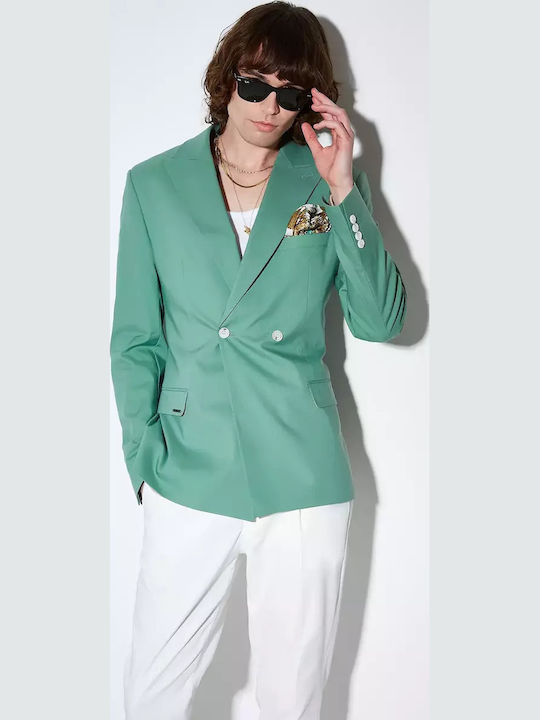 Stefan Fashion Men's Vest Green