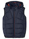 Name It Kids Casual Jacket Sleeveless with Hood Navy Blue