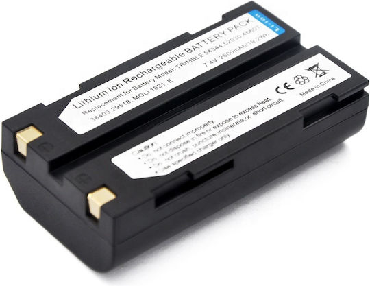 BW Batteries Μπαταρία Φωτογραφικής Μηχανής D-LI1 Ιόντων-Λιθίου (Li-ion) 2600mAh Συμβατή με Pentax