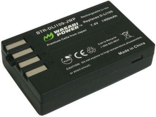 Wasabi Kamera Batterie BTR-DLI109-JWP Lithium-Ionen (Li-Ion) Kompatibel mit Pentax