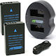 Wasabi Double Battery Charger Compatible with Nikon