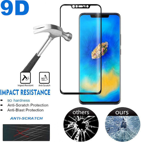 9D Full Glue Full Face Tempered Glass Black (Huawei P Smart Z)