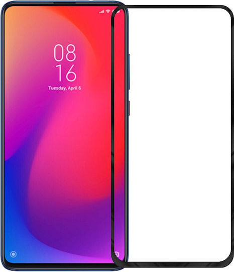 5D 0.03mm Full Glue Tempered Glass Μαύρο (Mi 9T/9T Pro)