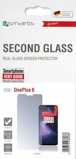 4Smarts Gehärtetes Glas Weiß (iPhone SE 2022 / 2020 / 8 / 7)